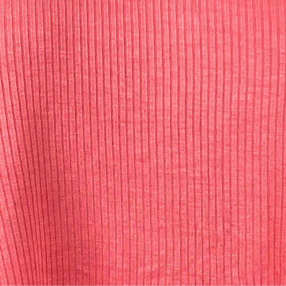 American Eagle Soft & Sexy Ribbed Cropped Flutter Hem Racer Back Tank Size S - Picture 9 of 13